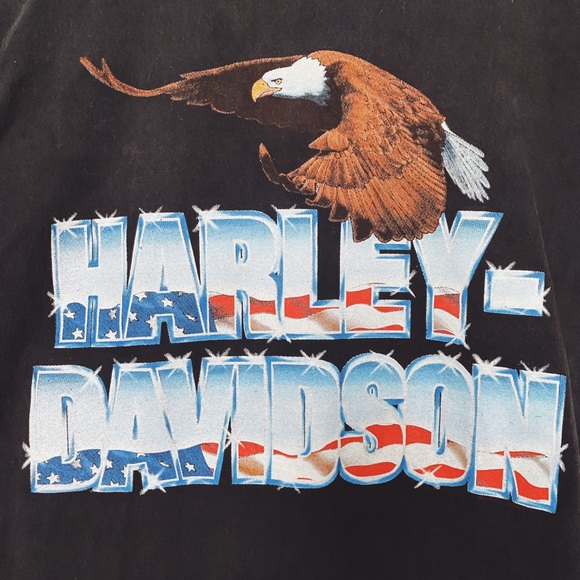 SOLD Vintage Harley Davidson Tee - Picture 2 of 7